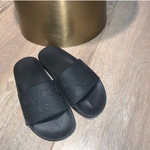 Gucci rubber sandals